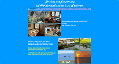 Desktop Screenshot of ferienhaus-auf-nordstrand.info